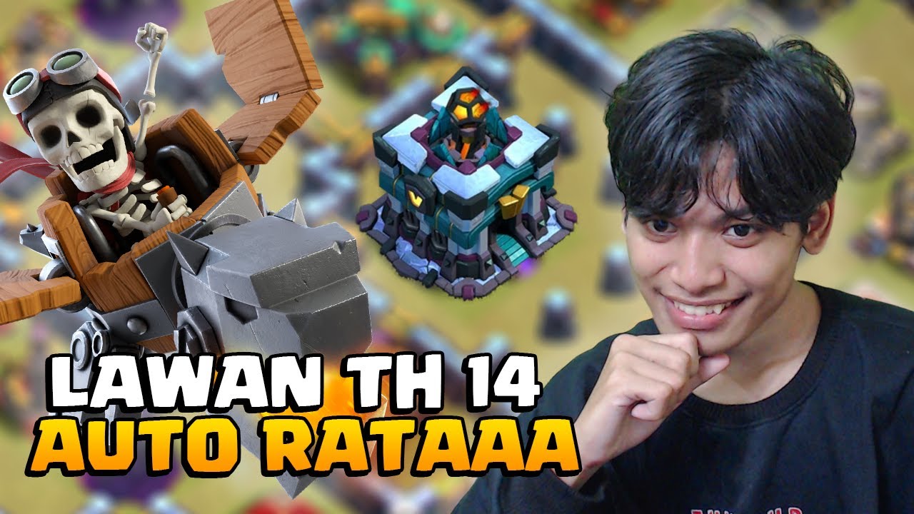 TERNYATA NAGA KAORI SeOP INI! Dragon Rider TH 13 VS TH 14! - COC Indonesia