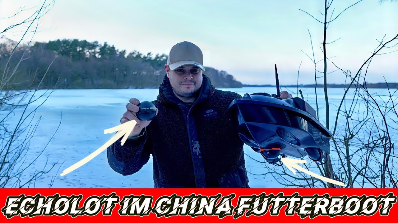 Echolot im China Futterboot | Einbau & Erklärung