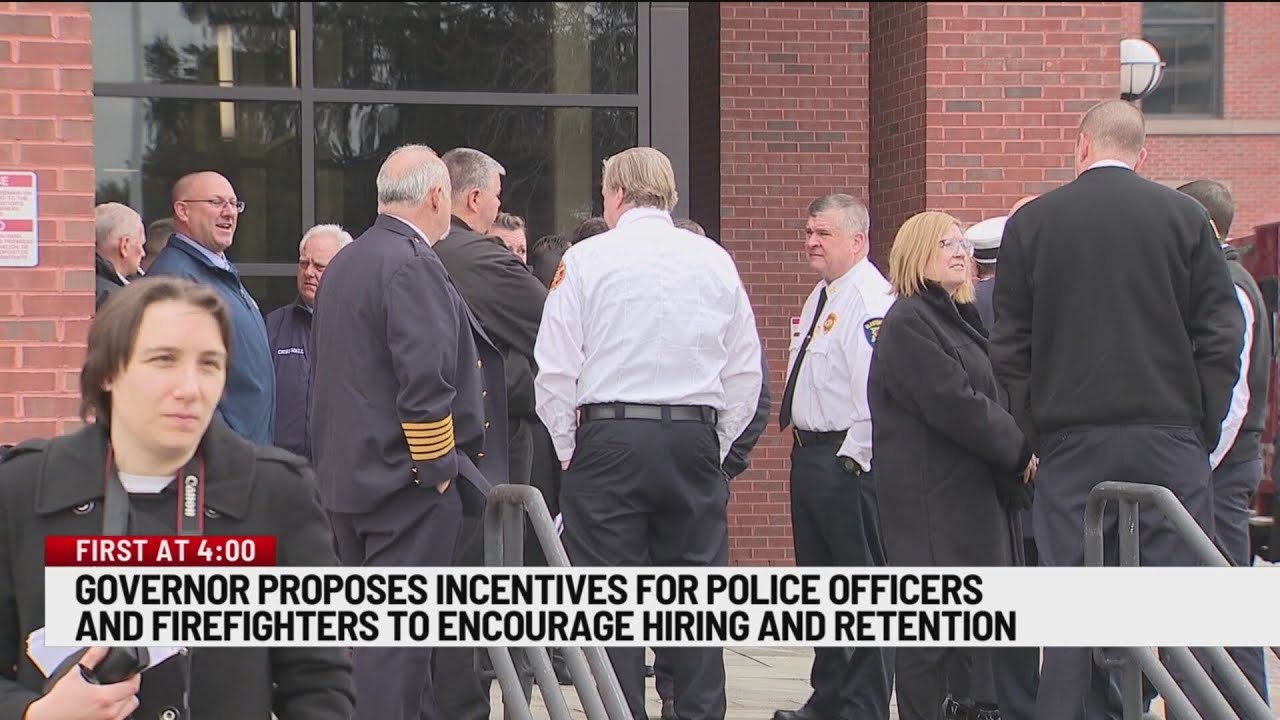 Proposed bill hopes to improve Connecticut police officer, firefighter retention