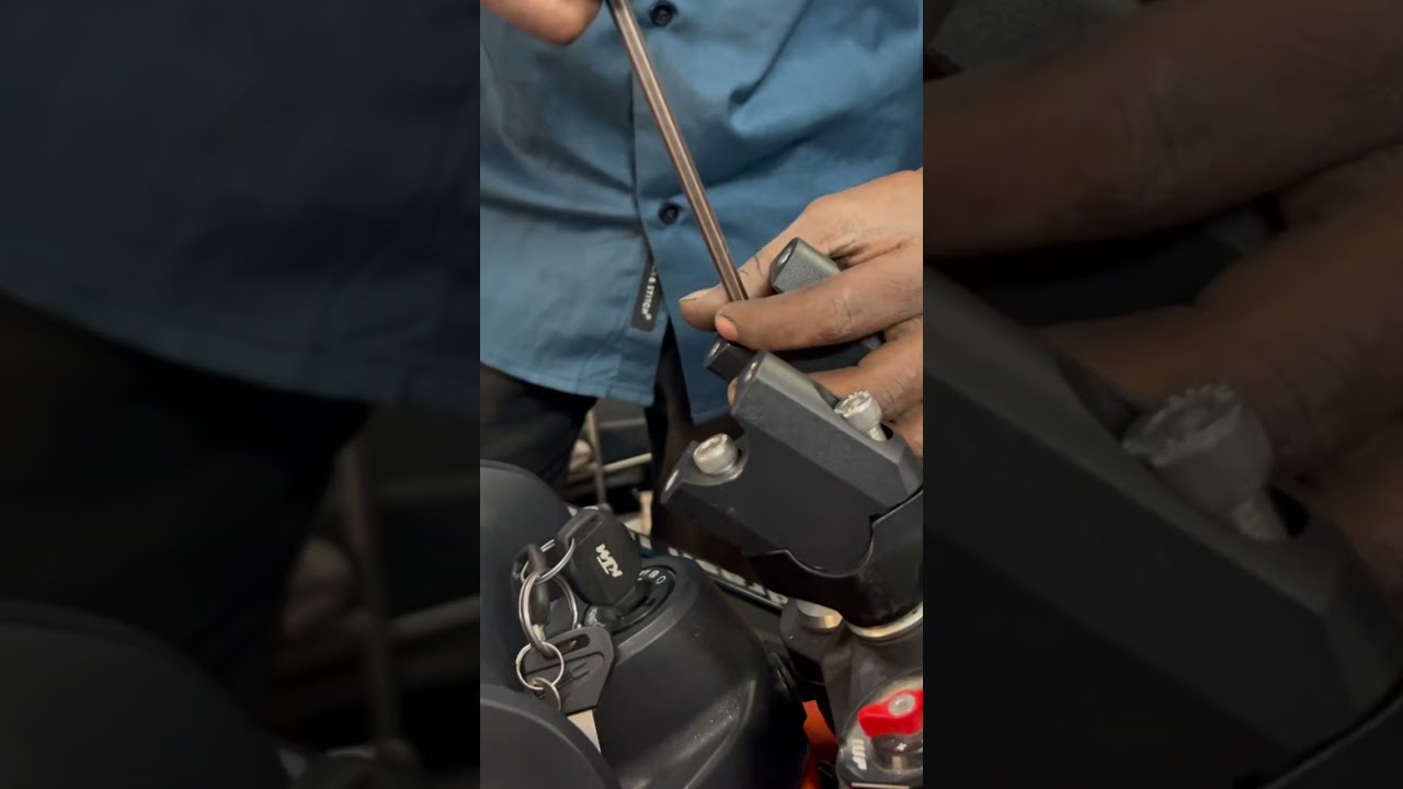 KTM Duke 390 Handlebar Riser Upgrade