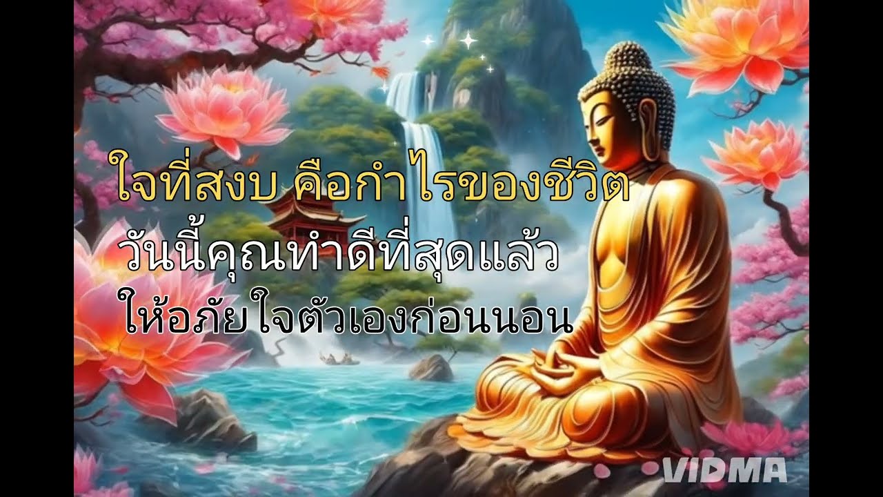  ธรรมะก่อนนอน ใจที่สงบ คือกำไรของชีวิต