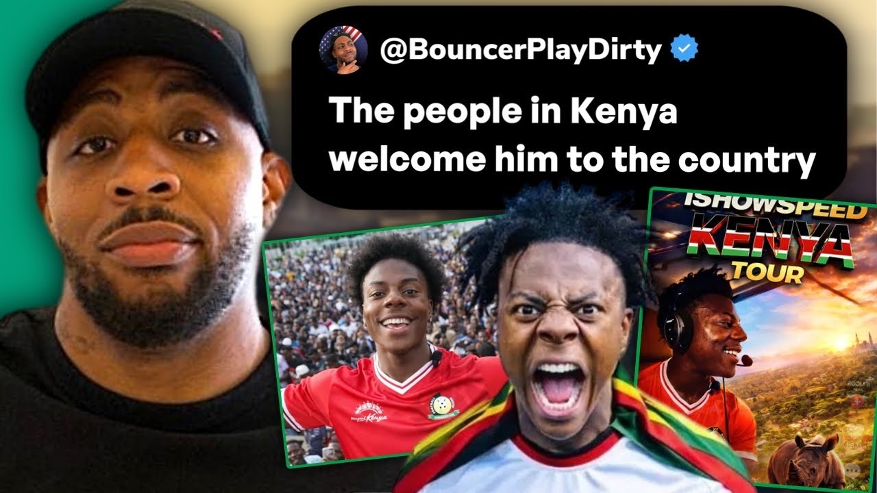 IShowSpeed Pays $10,000 To Name A Rhino In Kenya (Crazy Reacts) 