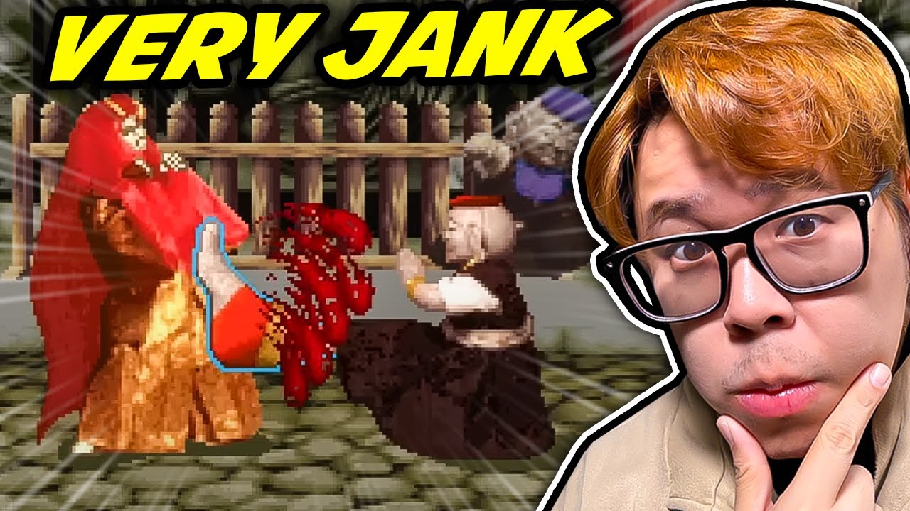 I LOVE HOW JANK THIS FIGHTING GAME IS!!!