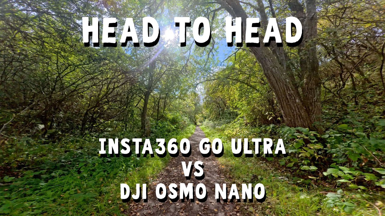 📸 Head to Head | @DJI  Osmo Nano Versus @insta360  Go Ultra | Gravel Bike POV