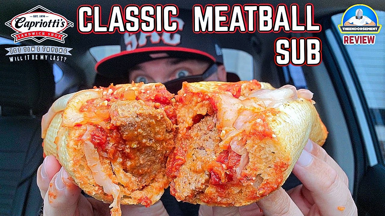 Capriotti's® Classic Meatball Sub Review! 🥖 | This Did NOT Go Well! | theendorsement
