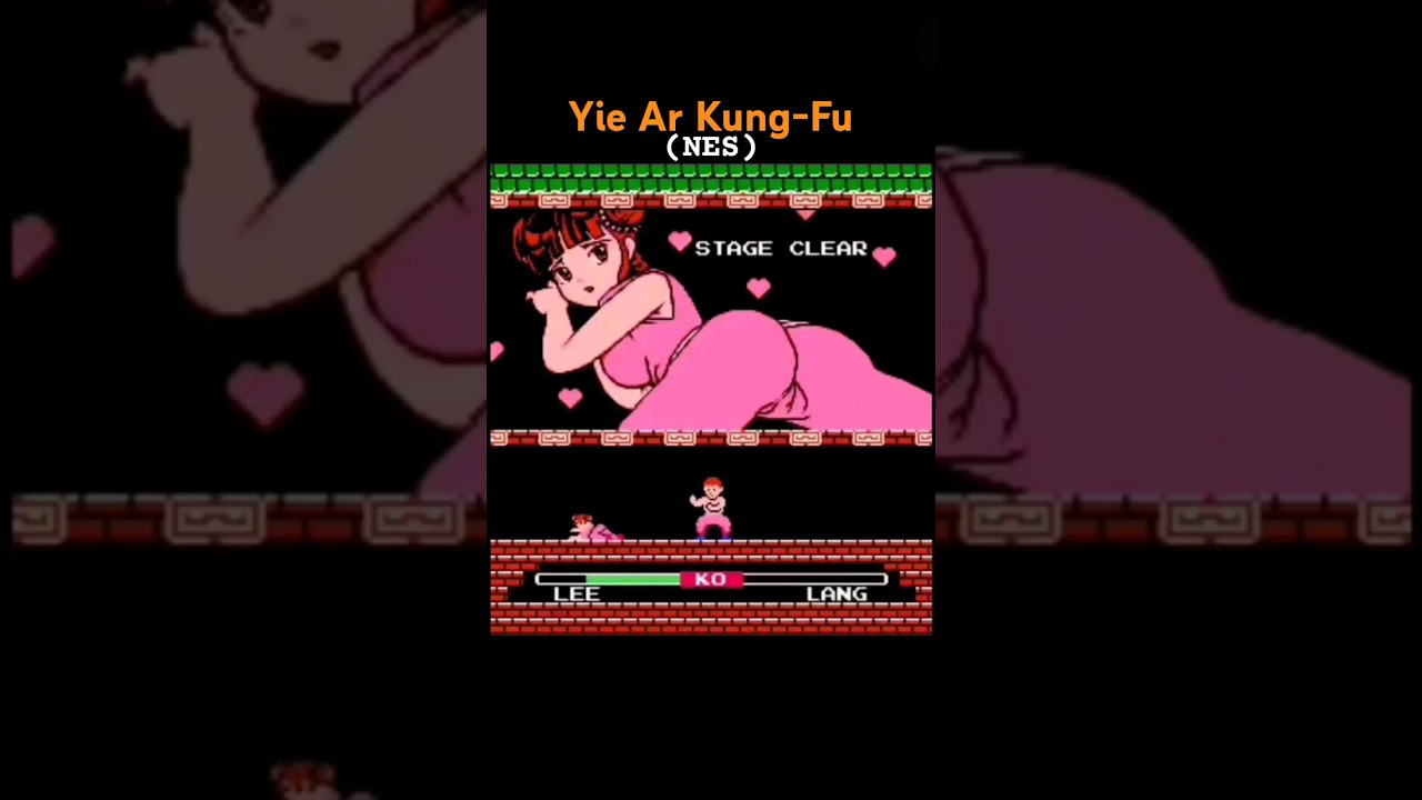 Yie Ar Kung-Fu #nes #gameplay #shorts