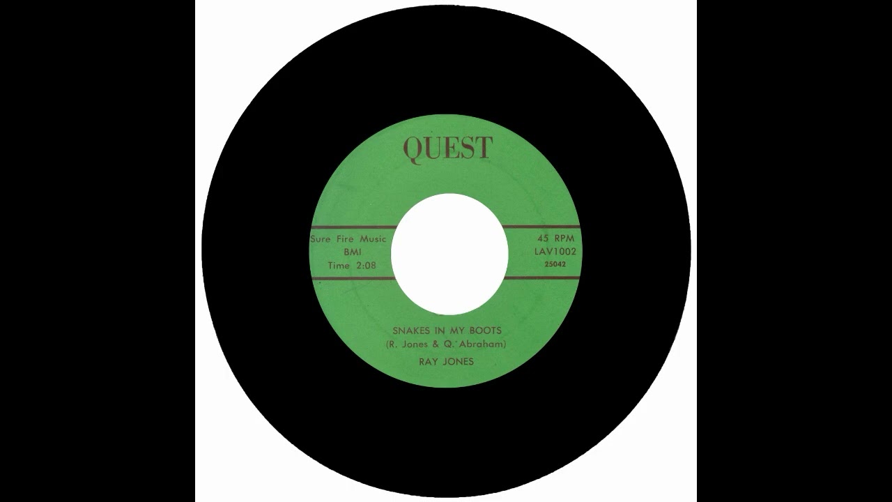 RAY JONES - SNAKES IN MY BOOTS