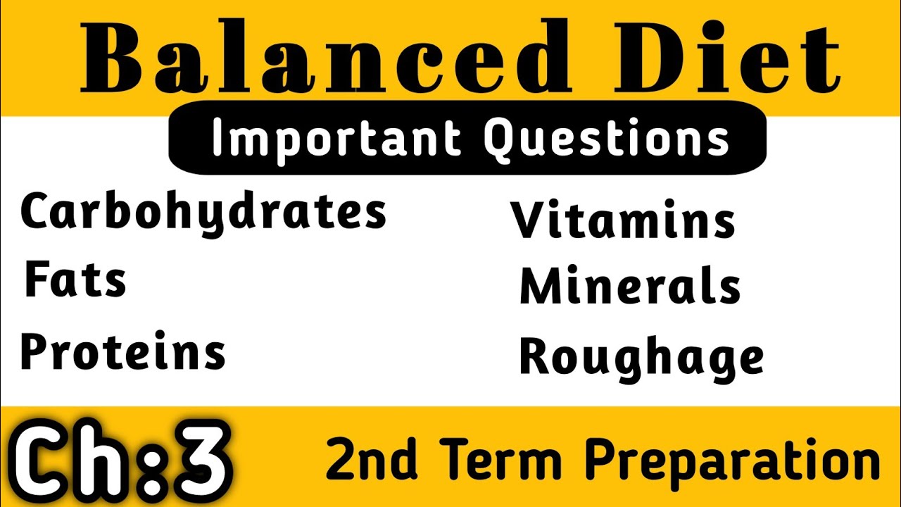 Balanced Diet || Components of Food || Class 6 Science Chapter 3 @garrisonwithHaiqa