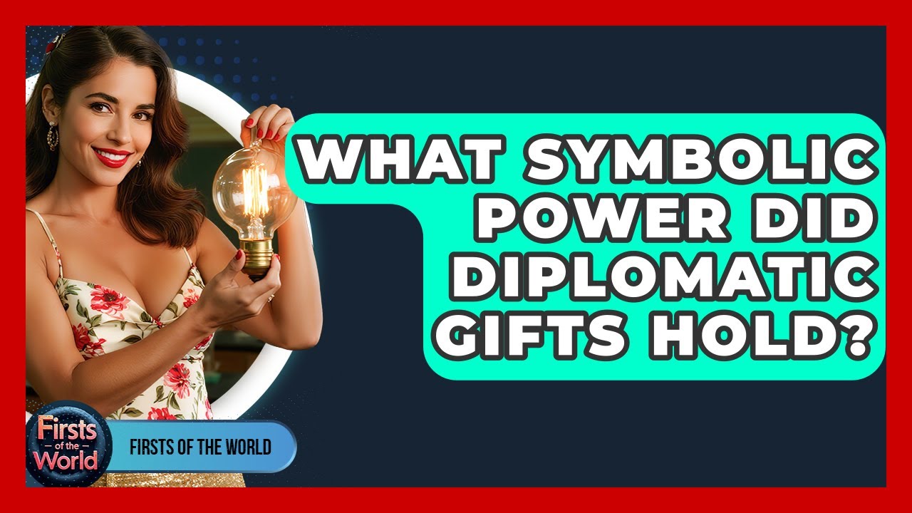 What Symbolic Power Did Diplomatic Gifts Hold? - Firsts of the World