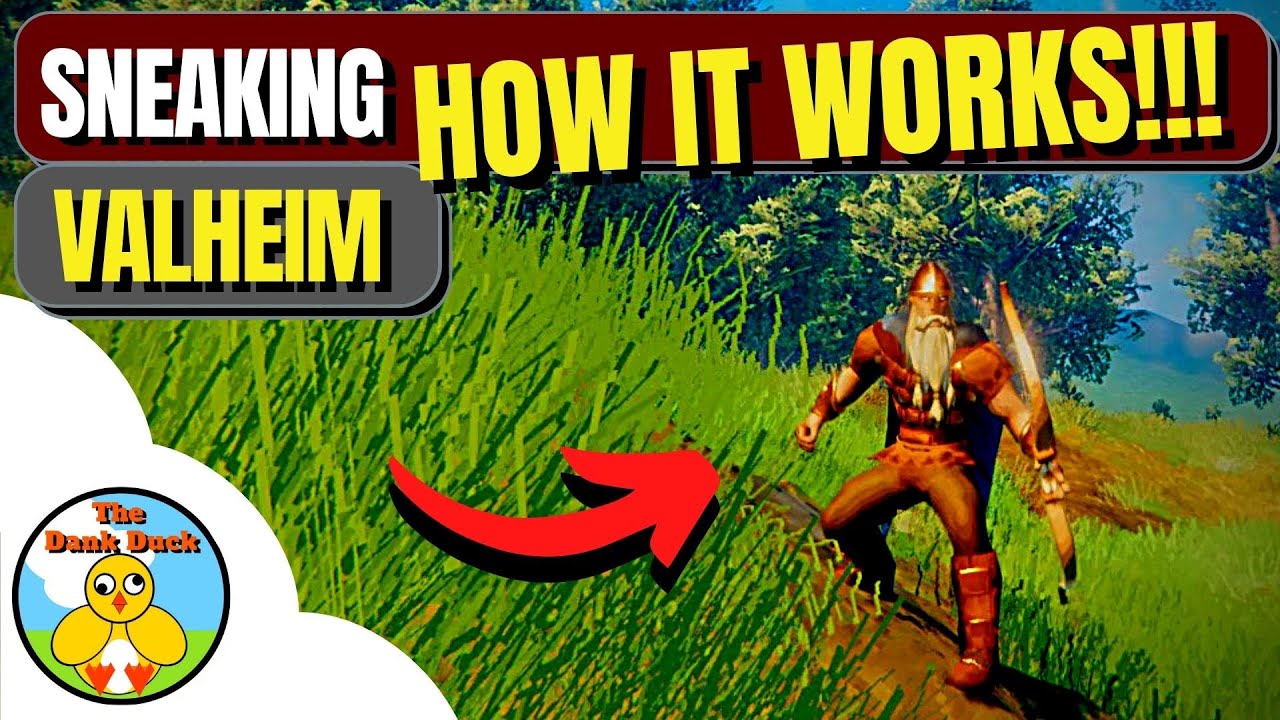 VALHEIM SNEAK SKILL - HOW DOES IT WORK?!?