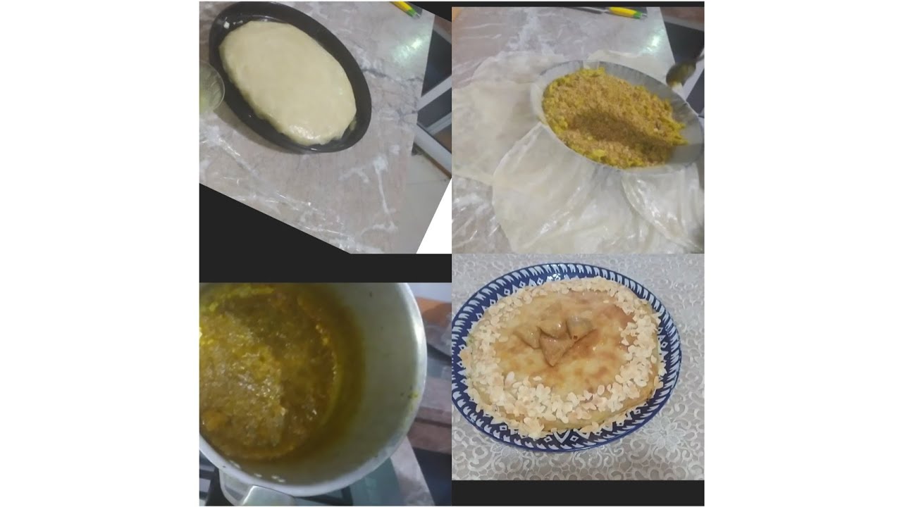 بسطيلة حلوة بالدجاج  معلكة على حقها او طريقها 😋