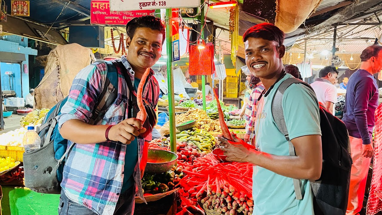 First Time I Am Visited Bilaspur City Vegetable Market With @hksonivlogs1485