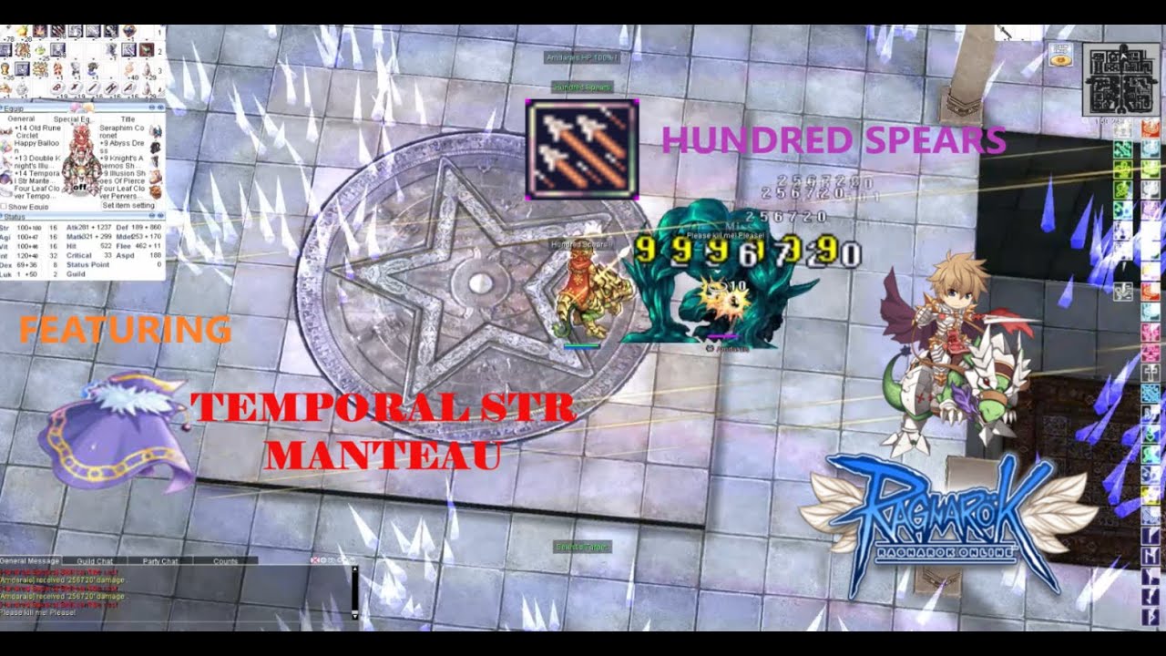 iRO - Rune Knight - Hundred Spears Build