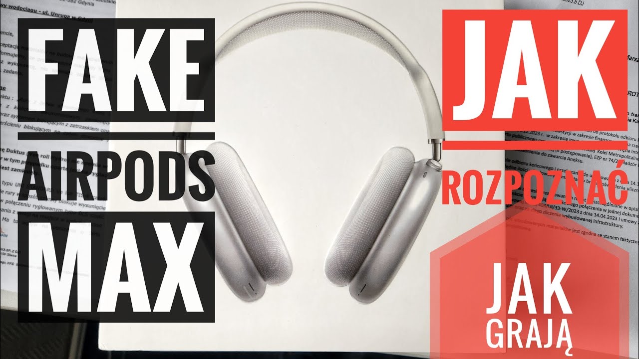 Jak rozpoznać SCAM Fake Apple Airpods Max na OLX po jednym zdjęciu jak nie dać się oszukać