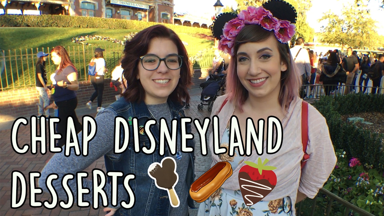 Cheap Disneyland Desserts ft. SarahSnitch! | SoundProofLiz