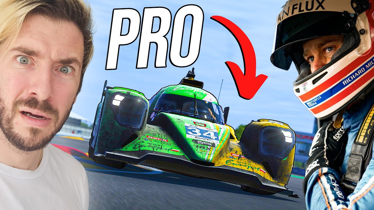 Can A PRO Racing Driver BEAT Me on My Own Sim?