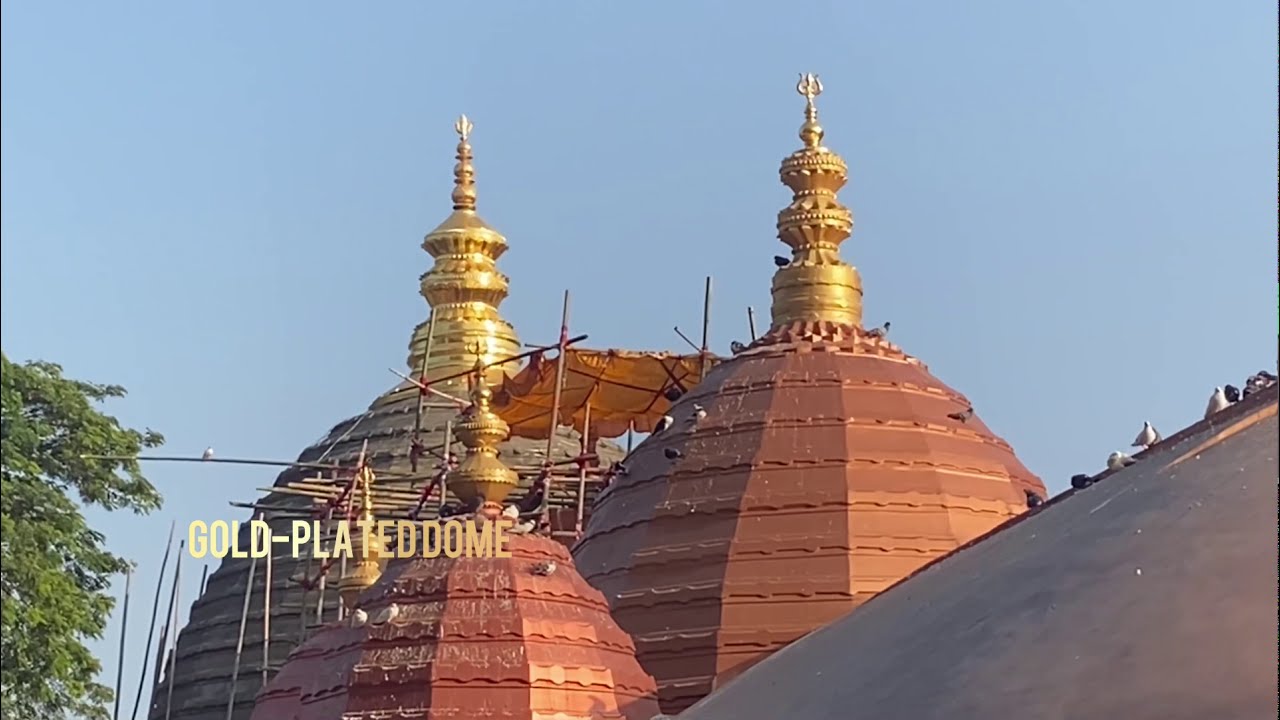 Gold - Plated Dome Adorns Kamakhya Devalaya | Guwahati | By Tv1 Bharat