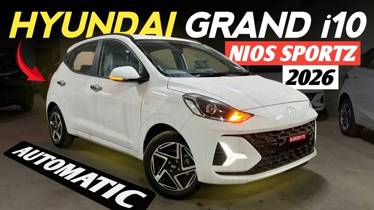 New 2026 Hyundai Grand i10 Nios Sportz Opt AMT Detailed Review | Best Automatic Under Budget?