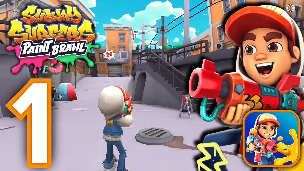 Subway Surfers Paint Brawl - OFFICIAL SOFTLAUNCH (Gameplay Walkthrough Part 1)