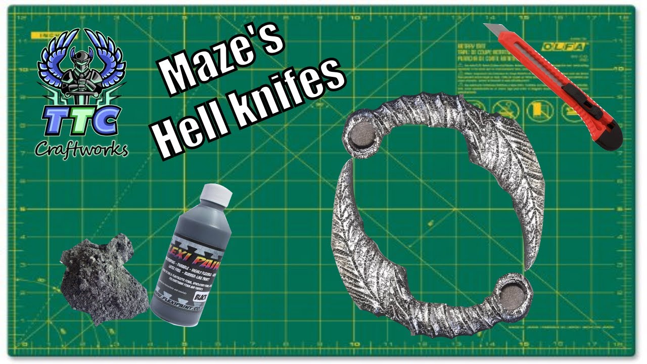 How to build maze {from lucifer} hell knifes.