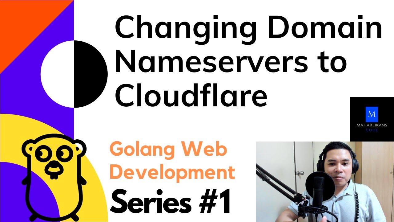 Changing Domain Nameservers to Cloudflare - Golang Web Development