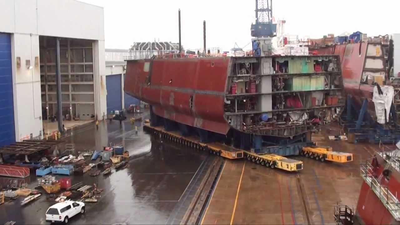 USS Zumwalt, March 2012