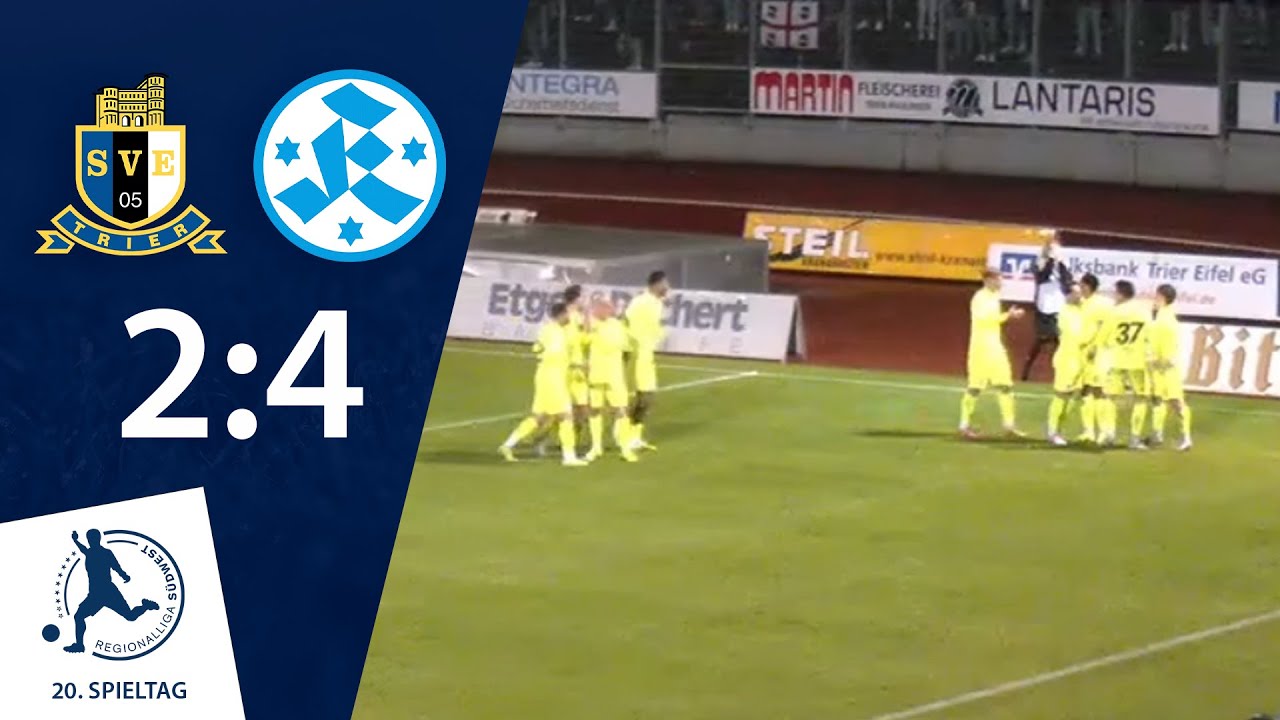 Versöhnlicher Jahresabschluss | SV Eintracht Trier - SV Stuttgarter Kickers | 20. Spieltag RLSW