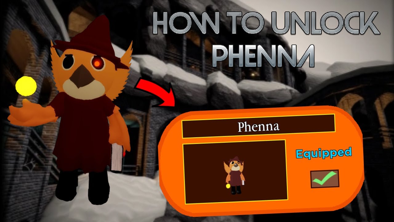 How to get *SECRET* phenna skin! | Roblox piggy