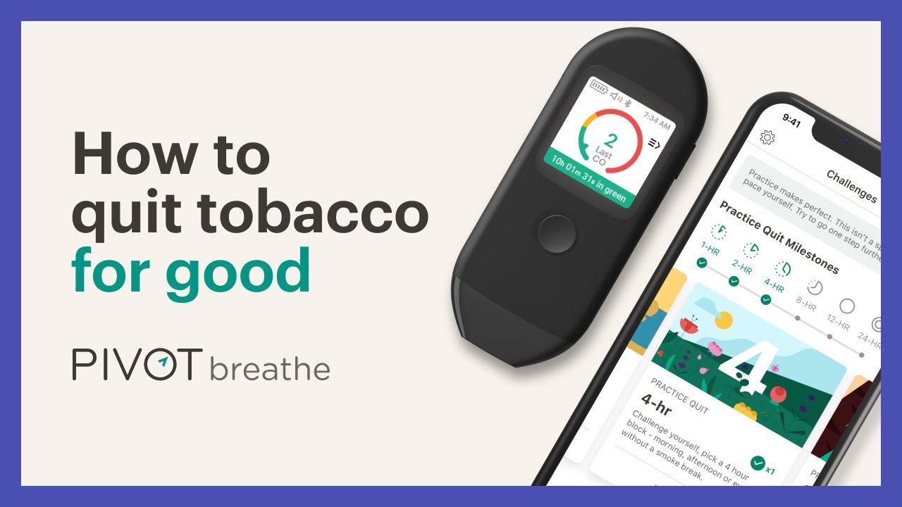 Pivot Breathe: Our Tobacco Cessation Solutions