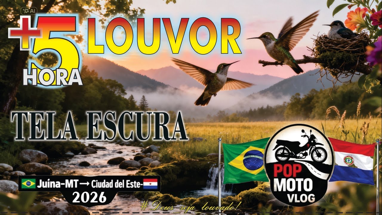 5 Horas de Louvores Cristãos para Viajar, Orar e Descansar | Deus Vai com Você