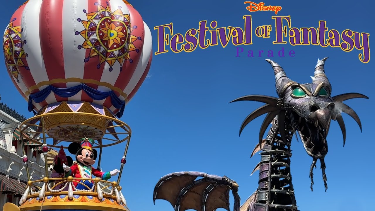Magic Kingdom’s Festival of Fantasy Parade | Full Show & Character Highlights