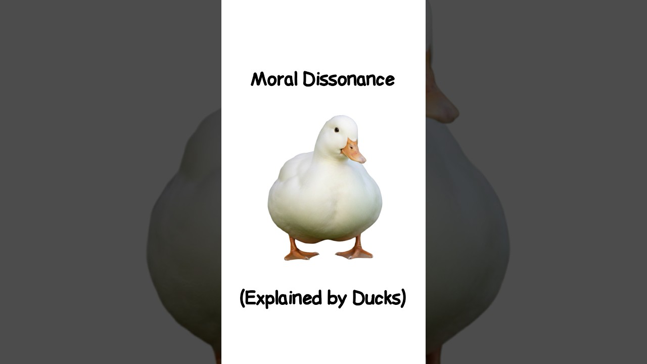 Moral Dissonance (Explained by Ducks)