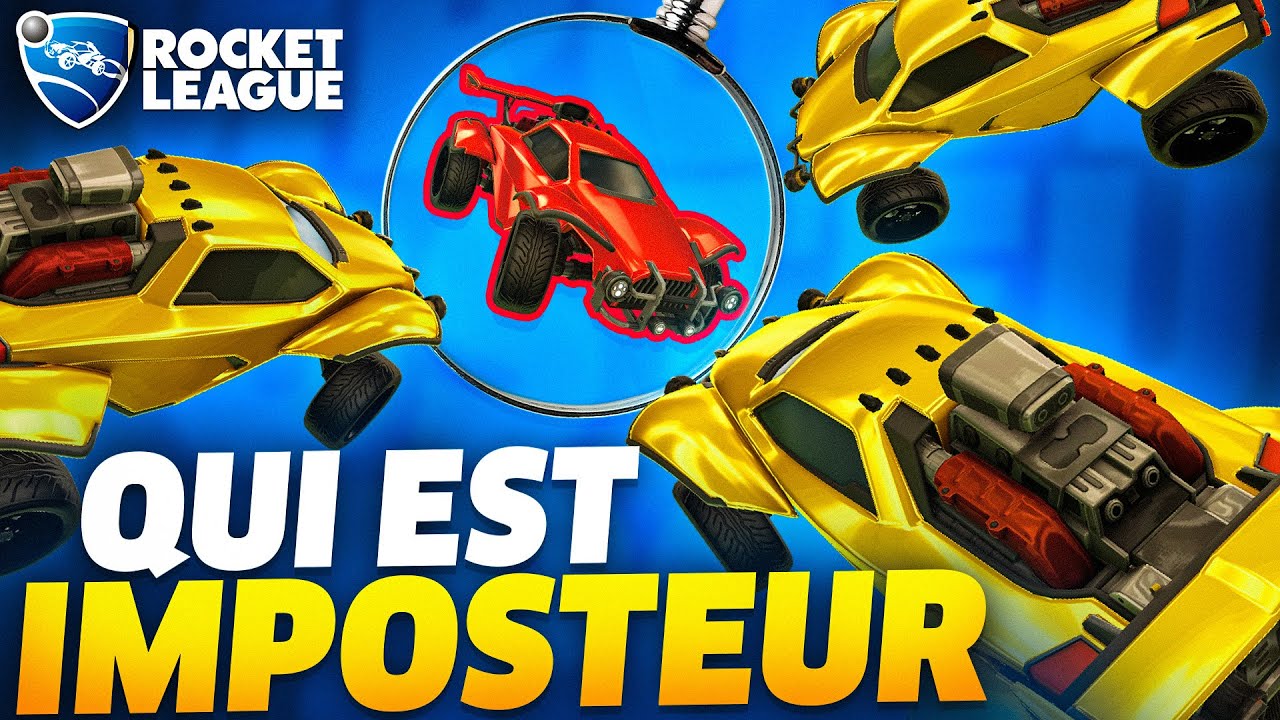 QUI EST L'IMPOSTEUR SUR ROCKET LEAGUE 🔍 (ce concept est fou)