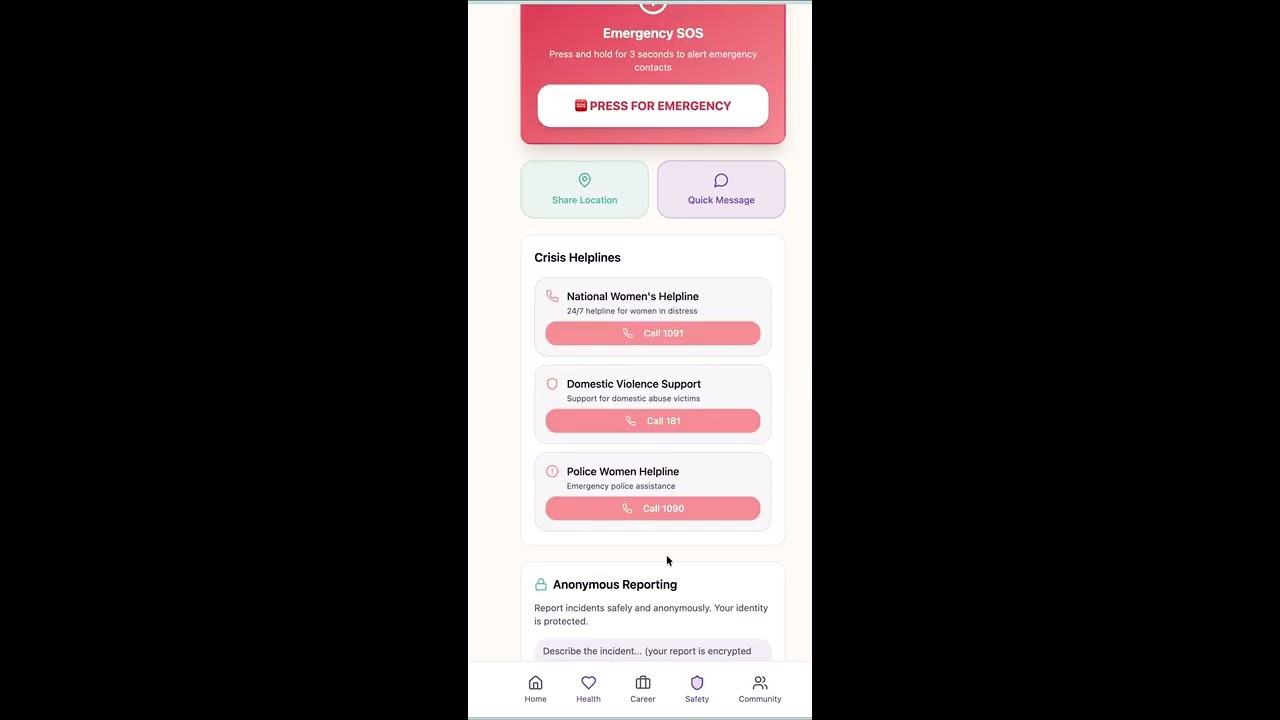 SheRise | UI Design 