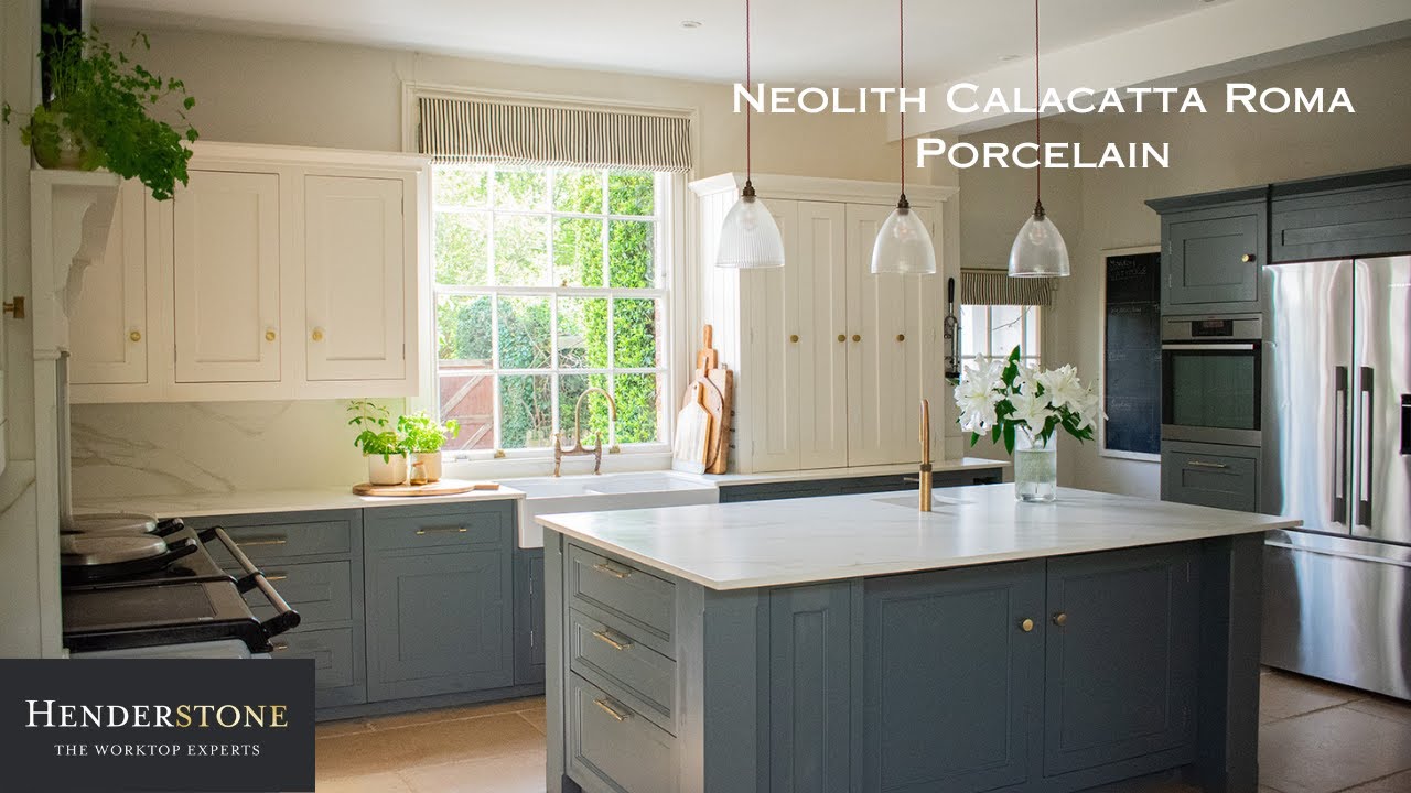 Neolith Calacatta Roma Sintered Stone Worktops | Henderstone