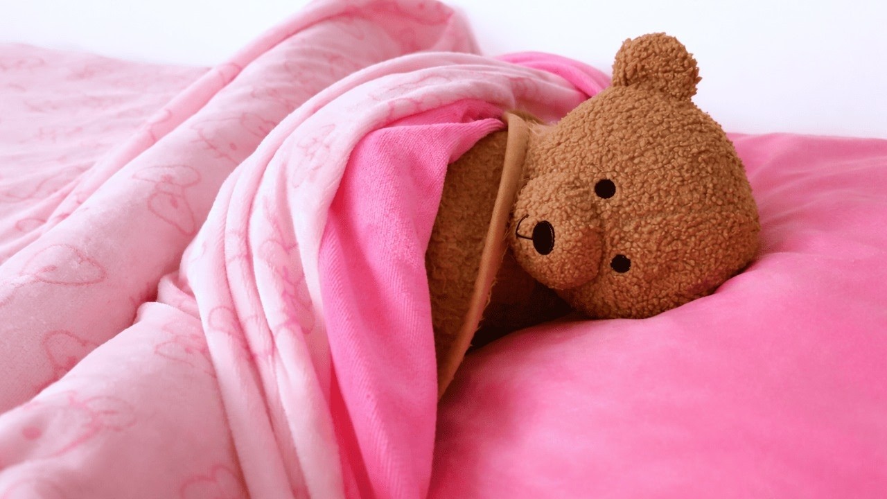 112 🌧️ Rain Sounds for Napping | Cozy Teddy Sleep Ambience | No Talking ASMR