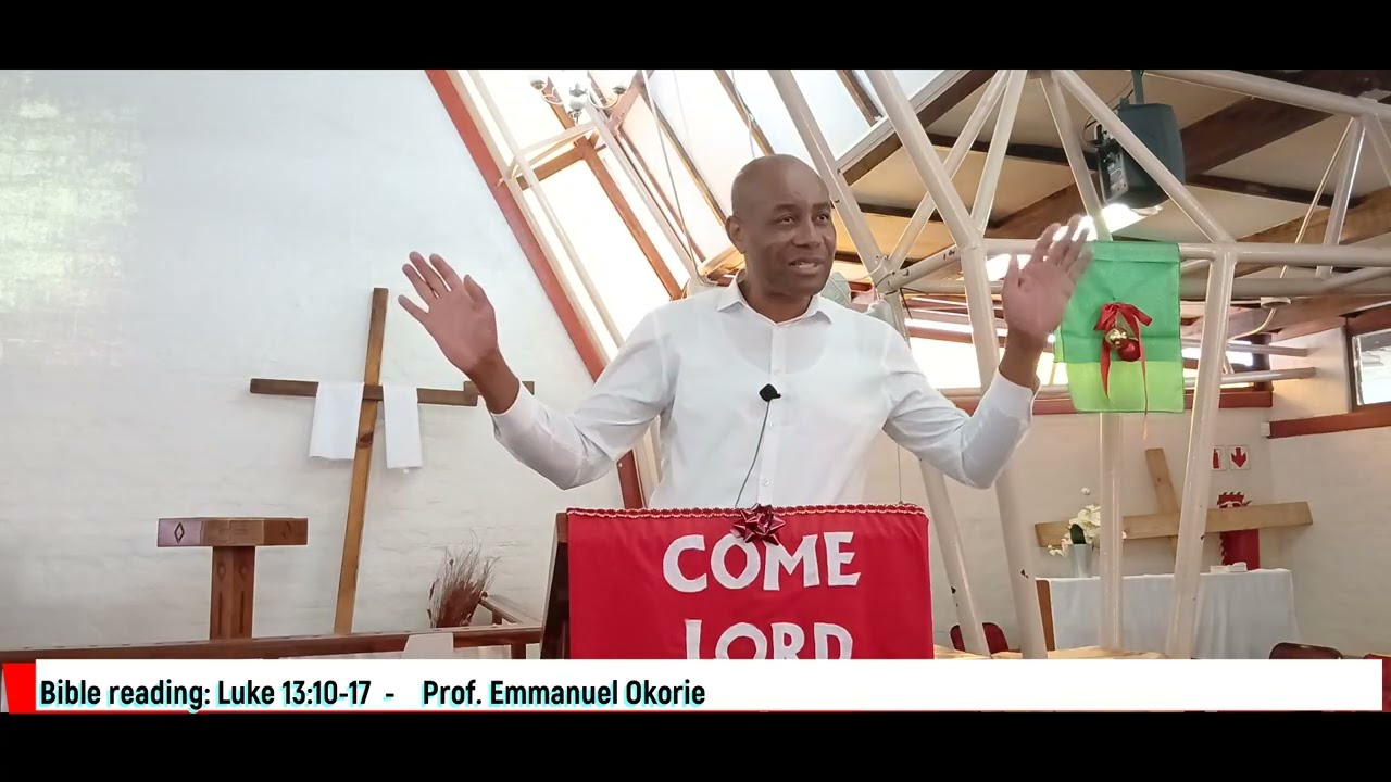 Sunday 18 January 2026- Sermon by Prof. Emmanuel Okorie