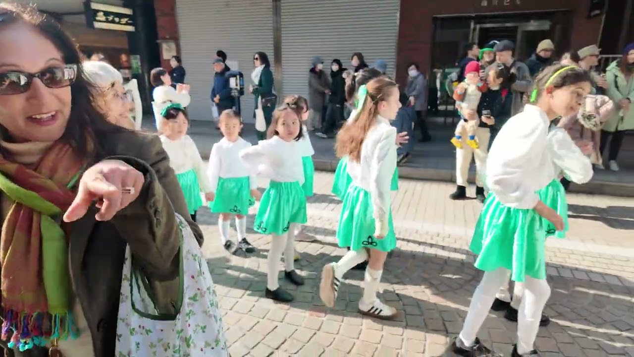 横浜元町セントパトリックスパレード復路
