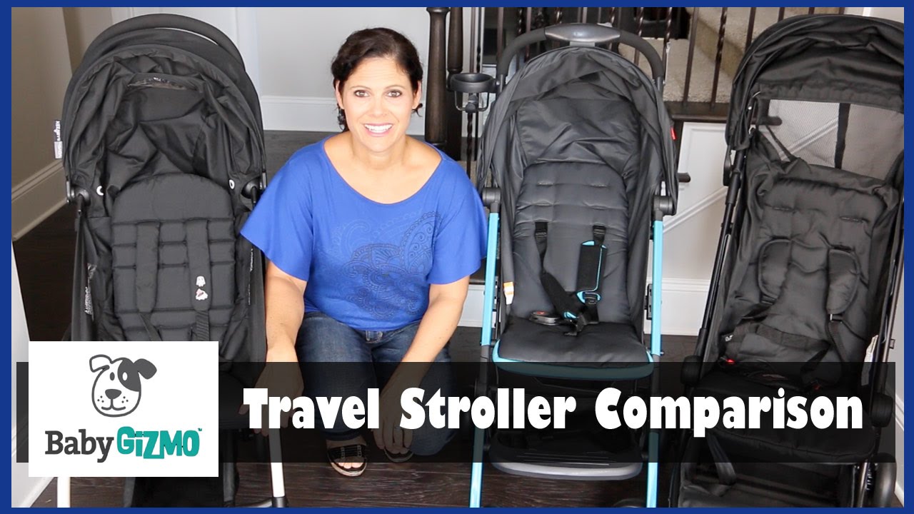 Travel Stroller Comparison - Mountain Buggy Nano vs GB Qbit vs Babyzen YoYo