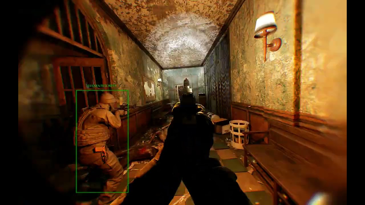 Bodycam zombie mode asylum gameplay