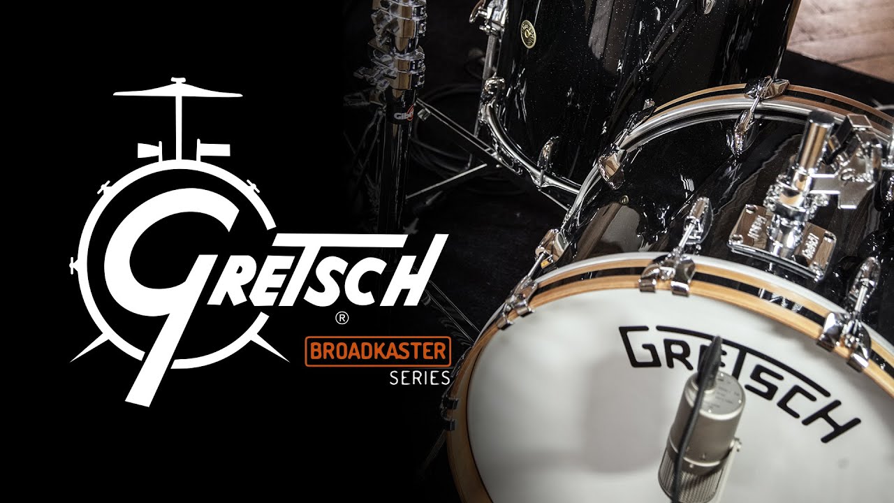 Gretsch BROADKASTER series & Paiste 602 modern essentials - David Anania for GEWA drums