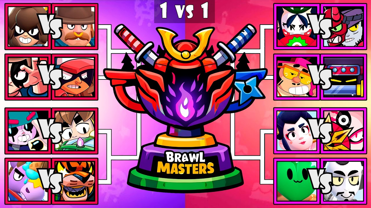 STRANGER THINGS vs KATANA KINGDOM | Who Is The Best Brawler | Brawl Stars Tournament