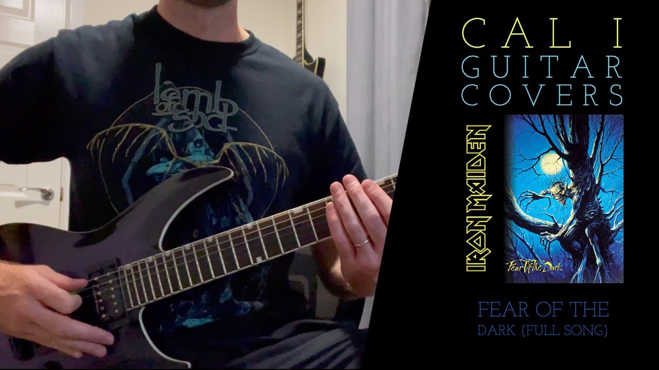 Fear of the dark - Iron maiden - guitar cover (full song - Janick Gers parts)