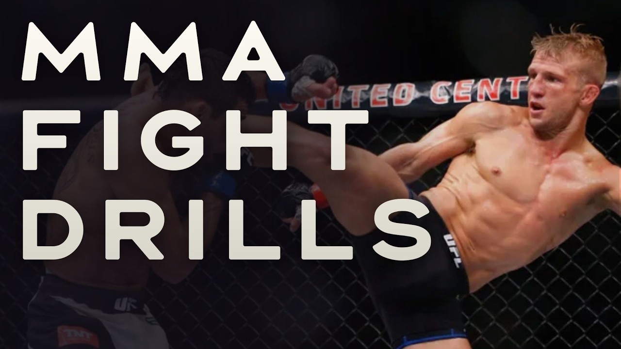 Ти Джей Диллашоу тренирует бойцов UFC: элитные упражнения для отработки ударов и тейкдаунов, чтоб...