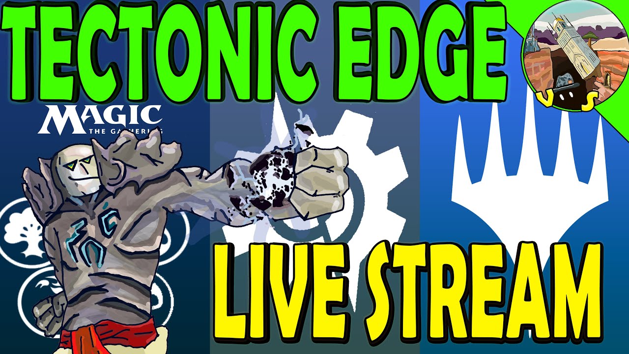 Tectonic Edge Live Streaming Magic The Gathering Online｜Great League of Mono Green Tron!