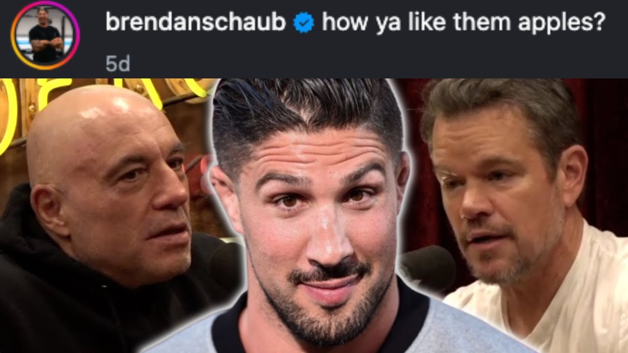 This Brendan Schaub Lie About Matt Damon is Insane