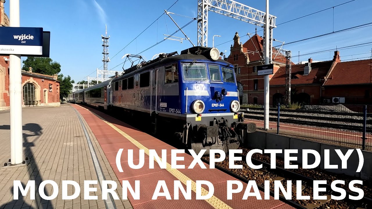 PKP Intercity IC 61104 Nalkowska, Opole to Warsaw