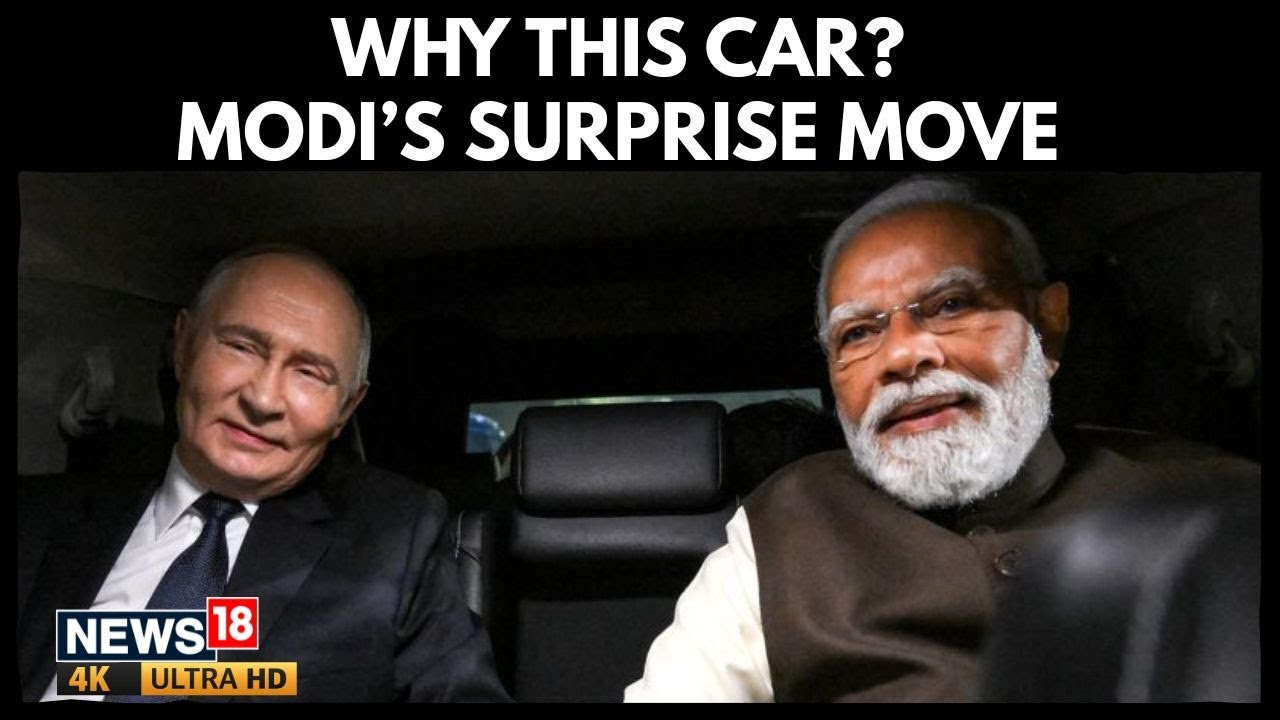 Putin Arrives In India | PM Modi Breaks Protocol: Hugs Vladimir Putin & Shares Car | 4K | N18V
