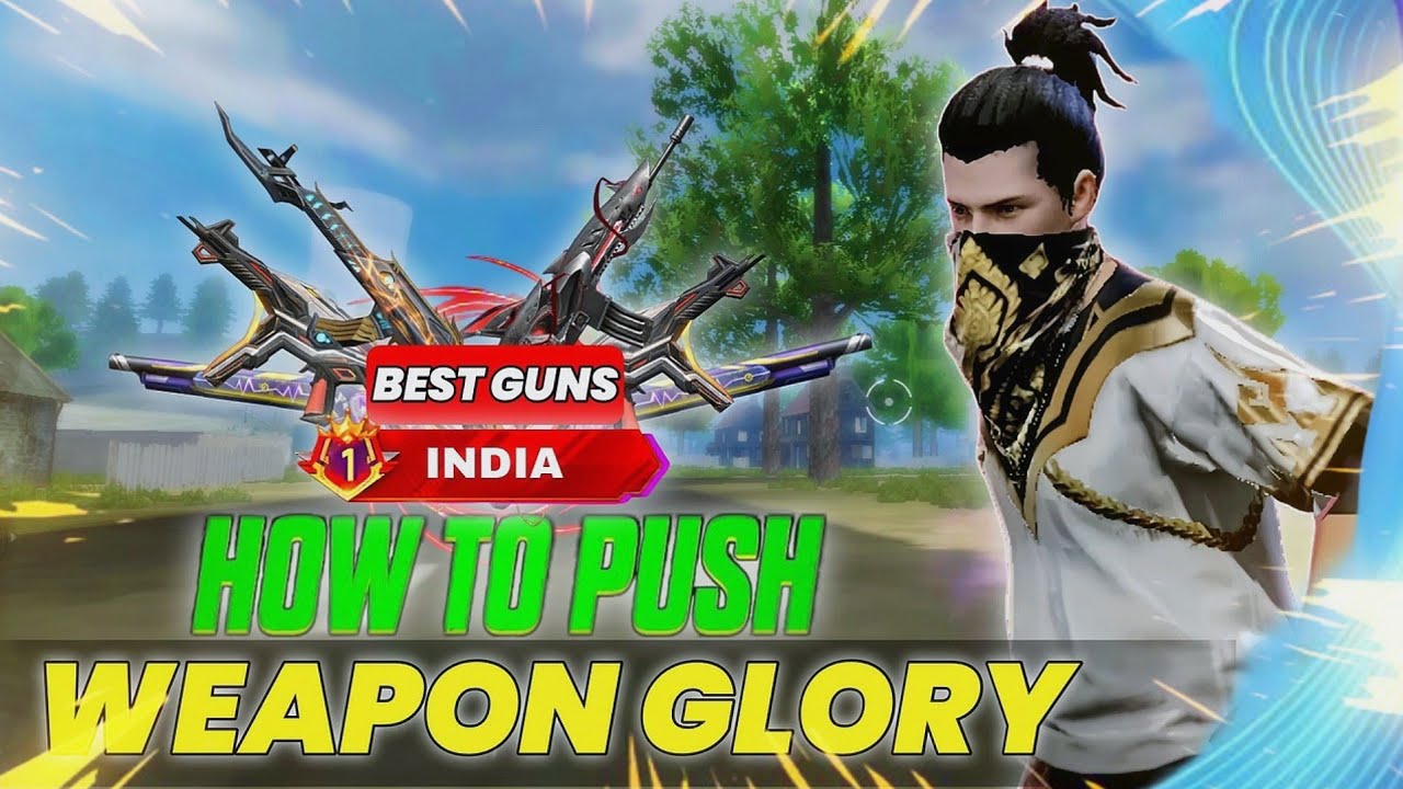 Best Gun For Weapon Glory Push ll Weapon Glory Glitch Free Fire #freefire