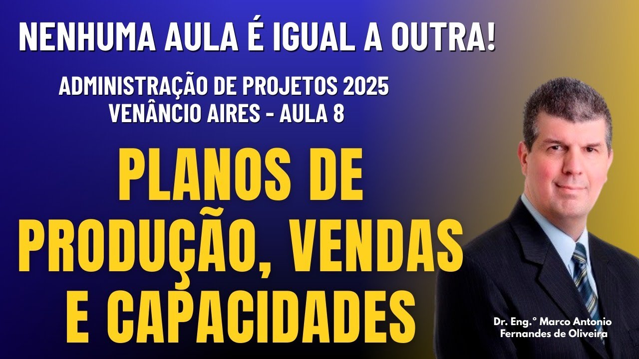 Adm Projetos Venâncio Aires 2025 #8 - Planos de produção, vendas e capacidades (original)